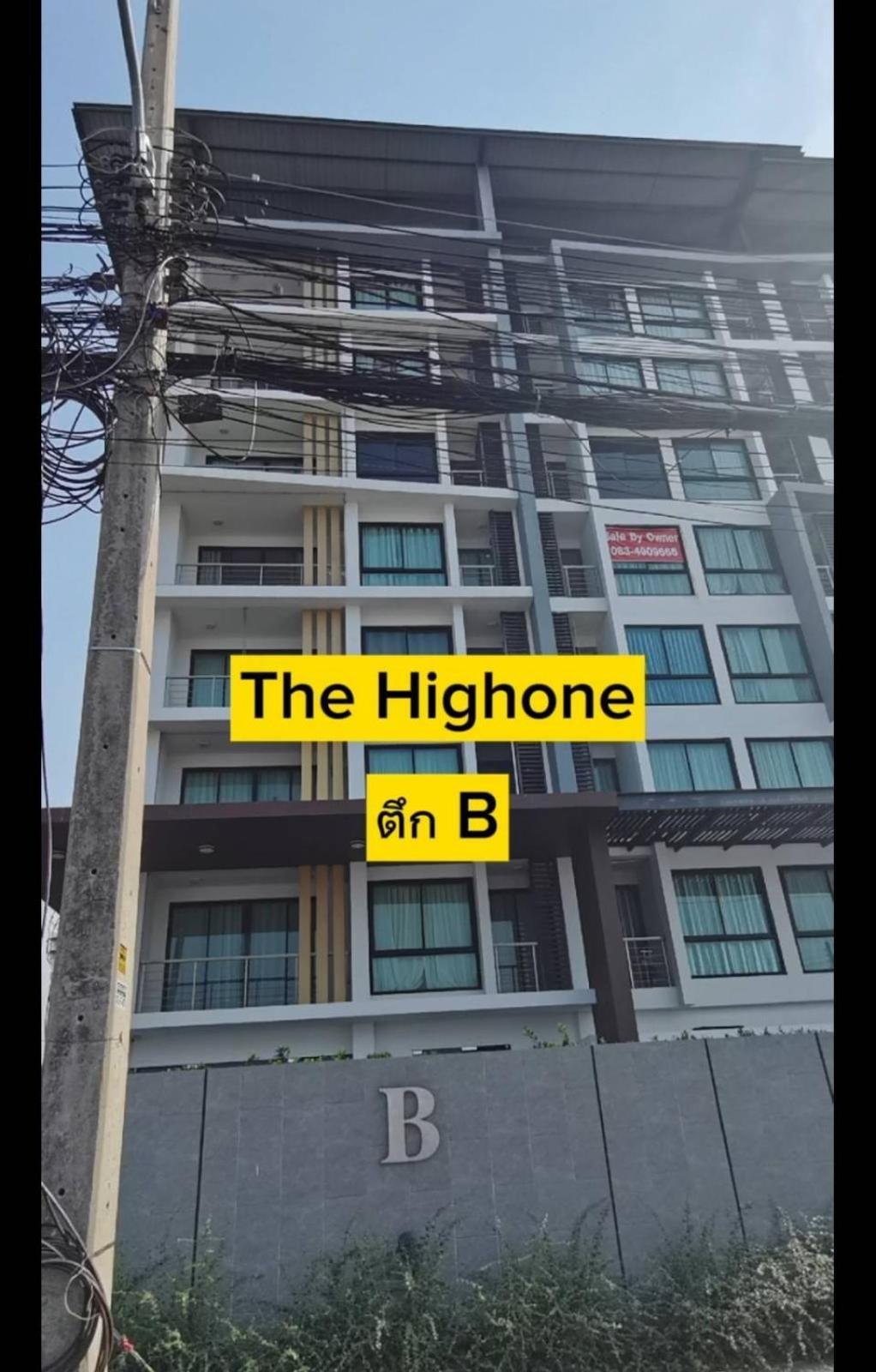 The High One Condo B Ban Laem Thaen Exterior foto